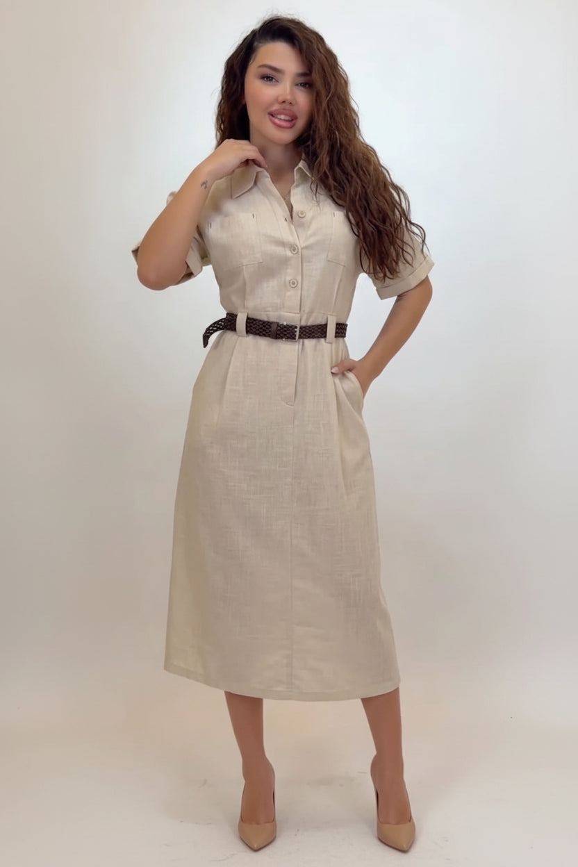 Linen Dress