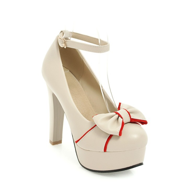 Strappy Platform High Heels