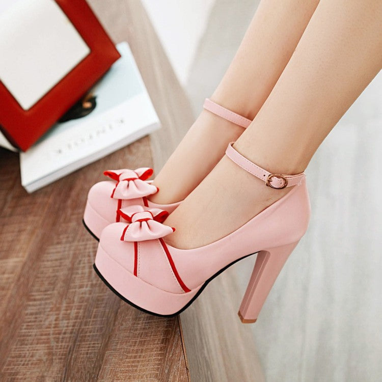 Strappy Platform High Heels