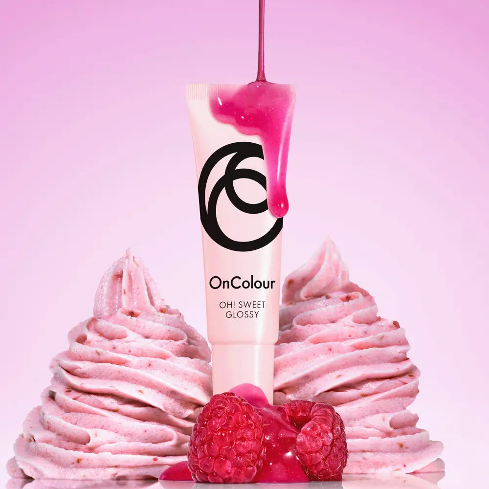 OnColour Rosehip Nourishing Lip Gloss Natural Glow & Care